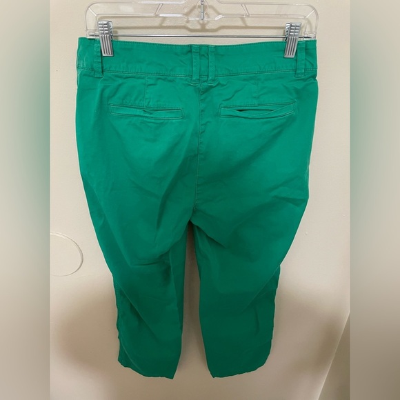 ✨Crown & Ivy Green Charolette Style Pants Size 4 - Picture 6 of 7